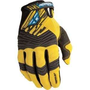    Fly Racing F 16 Gloves   2011   12/Yellow/Black Automotive