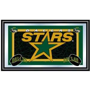  NHL Dallas Stars Framed Team Logo Mirror: Home & Kitchen