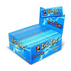  Zig Zag Blue Slim Kingsize Rolling Papers Box 50 Kitchen 