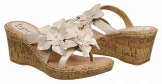 BORN b.o.c. Flowered Thong Wedge Sandals, Limited Availability  