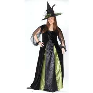  Gothic Maiden Witch Plus Size Costume: Toys & Games
