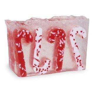 Primal Elements Candy Cane 6.5 Oz. Handmade Glycerin Bar Soap