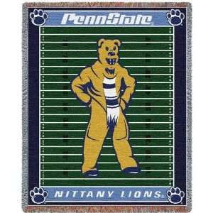  Penn State Nittany Lions 70 x 54 Mascot Jacquard Woven 