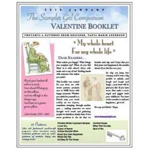  Valentine Booklet   Cross Stitch Pattern: Arts, Crafts 