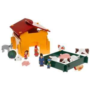 Imagiplay A Day on the Farm Playset (31133): Toys & Games