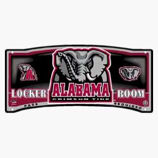 NCAA Alabama Crimson Tide Locker Room Sign **: Sports 