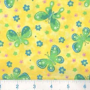  45 Wide Tiger Lily Tonal Yellow Fabric By The Yard Arts 