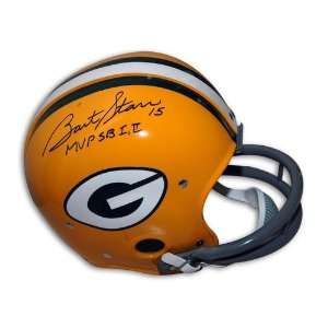   Bart Starr Green Bay Packers Replica NFL Helmet: Sports & Outdoors