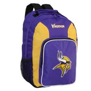 NFL Minnesota Vikings Southpaw Team Color Backpack Sports 