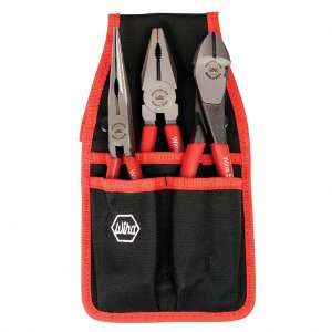  Wiha 32653 Piers and Cutters Belt Pack Kit, 3 Piece