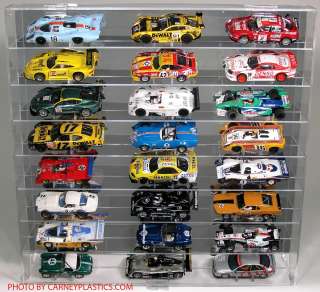 32 Slot Car Display Case fits fly 24 SS  