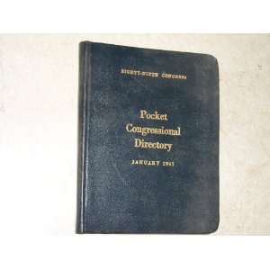  Pocket Congressional Directory, 89th Congress U.S 
