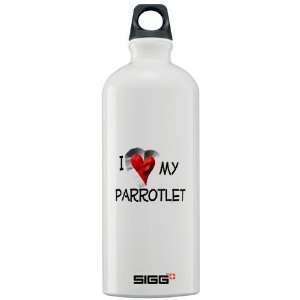  I Love My Parrotlet Pets Sigg Water Bottle 1.0L by 