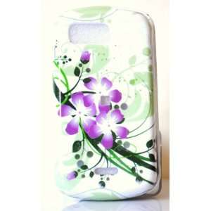   Orchid Flower Samsung Moment M900 Snap on Cell Phone Case Electronics