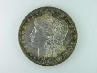 1883 S $1 Morgan Dollar BU Original Toning /D 958  