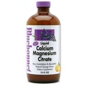  Bluebonnet Liquid Calcium Magnesium 16 oz Health 