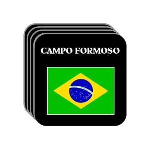 Brazil   CAMPO FORMOSO Set of 4 Mini Mousepad Coasters
