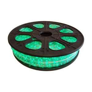  65 Green 2 Wire 1/2 LED Rope Light Spool w/ Acc Pk: Home 
