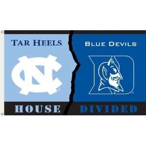 Bsi Duke Blue Devils Unc Tar Heels 3X5 Rivalry Flag 