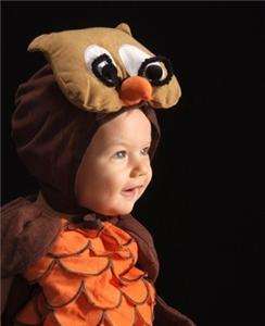 NWTS ~ MULLINS SQUARE Kids Infant OWL Halloween Costume  