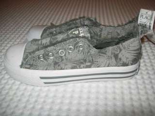 NWT TCP BOYS 13 GRAY PENNY LOAFERS SNEAKER SHOES NEW  