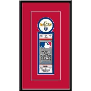  MLB Texas Rangers 2011 ALCS Single Ticket Frame Sports 