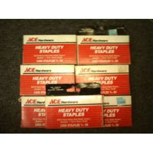  ACE 22267 QTY 6000 Heavy Duty Staples 3/8 Home 