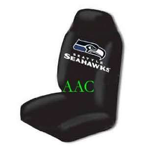 Set of 2 NFL Licensed Universal fit Front Bucket Seat Cover   Seattle 