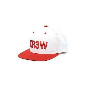  KR3W Semilla Starter Hat (White/Red)   Hats 2012: Sports 