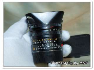 Leica Summilux M 35/1.4 35mm f/1.4 ASPH E46 Black Boxed for M9 M8 M7 