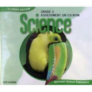  Harcourt Science: Assessment on Cd rom (Grade 3, Florida 