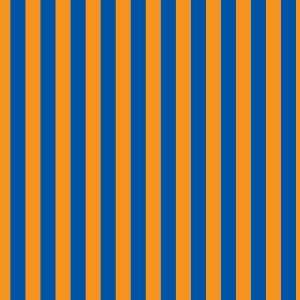  Orange & Blue Stripes Vinyl Decal Sheets 6x6 Stickers x3 