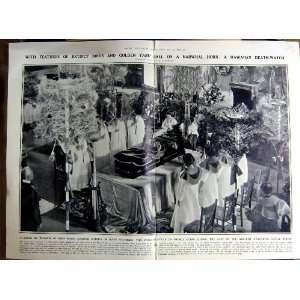   1922 PRINCE KUHIO FUNERAL HAWAIIAN TABU PRINCESS MARY