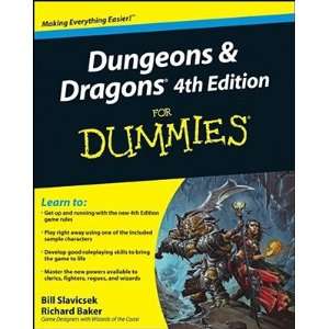    Dungeons & Dragons for Dummies [D&D  FOR DUMMIES 4/E] Books