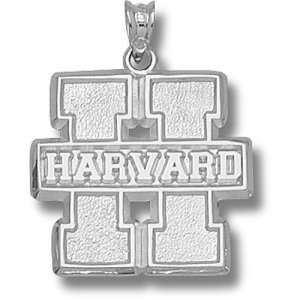  Harvard University Block H Harvard Pendant (Silver 