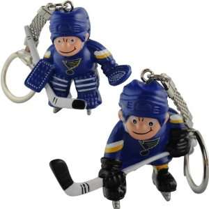  JF Sports St. Louis Blues Mini Players Keyring Set: Sports 
