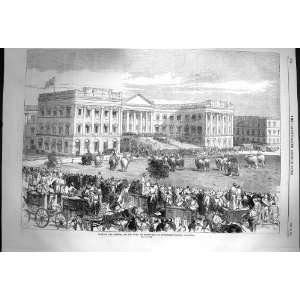   1870 Arrival Duke Edinburgh Government House Calcutta
