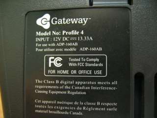 Lot of 6 Assorted Gateway Profile 4 All In One 15 & 17 Intel Pentium 