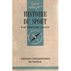  Histoire du sport Gillet Bernard Books