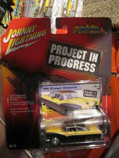1955 CROWN VICTORIA PROJECT CAR JOHNNY LIGHTNING 1/64  