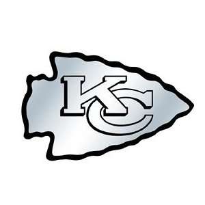  Kansas City Chiefs Silver Car Emblem