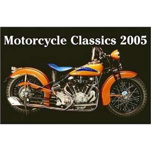  Motorcycle Classics 2005 12 month Wall Calendar 