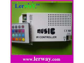 9Channels DC12V Input RGB IR Music&Audio Sound Sensitive LED Control 