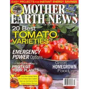   Earth News, March 2008 Issue: Editors of MOTHER EARTH NEWS Magazine