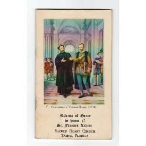   Novena of Grace in honor of St. Francis Xavier Catholic Church Books