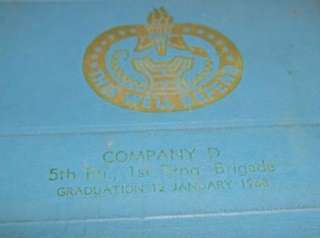 Ft Benning Basic Training Company D 5 1 Jan 12, 1968  