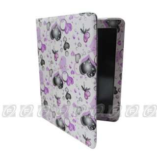 The New iPad 3 / iPad 2 Stylish Folio Magnetic PU Leather Case Smart 