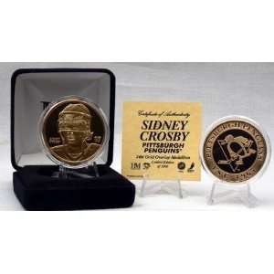  Sidney Crosby 24KT Gold Coin