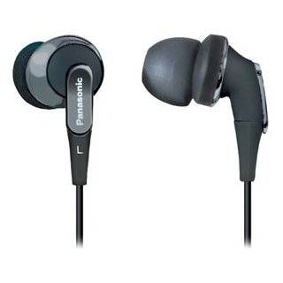  Panasonic RP HJE280 K Inner Ear Earbuds w/Extension (Black 