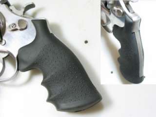 HOGUE Combat Rubber Gun Grip S&W N Frame 25 27 29 57 SB  